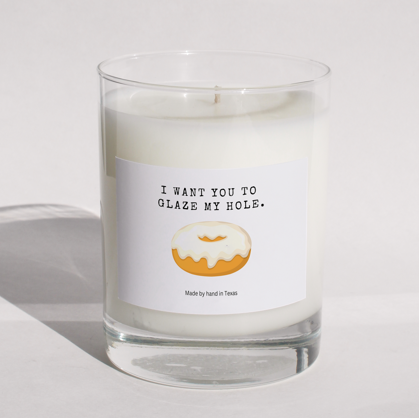 I want you to glaze my hole - Naughty Candle