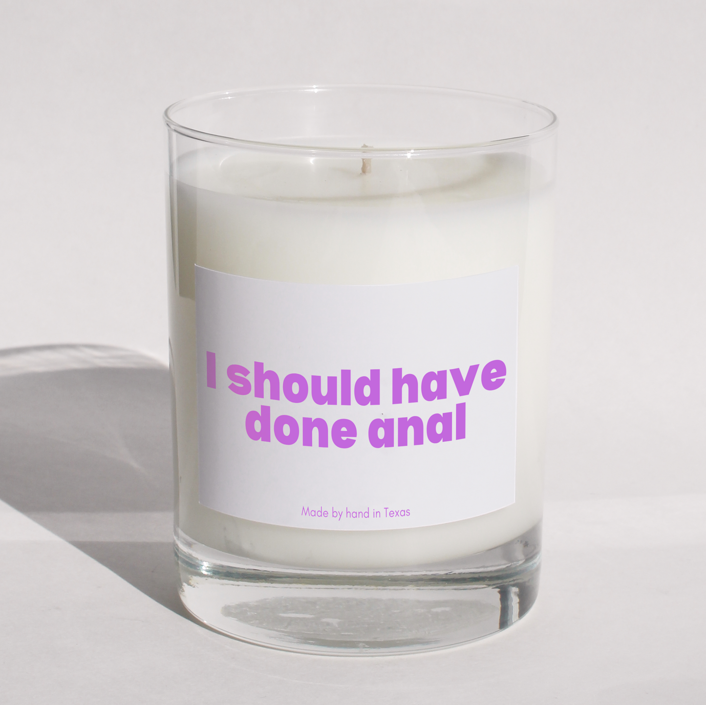 I should have done anal - Naughty Candle