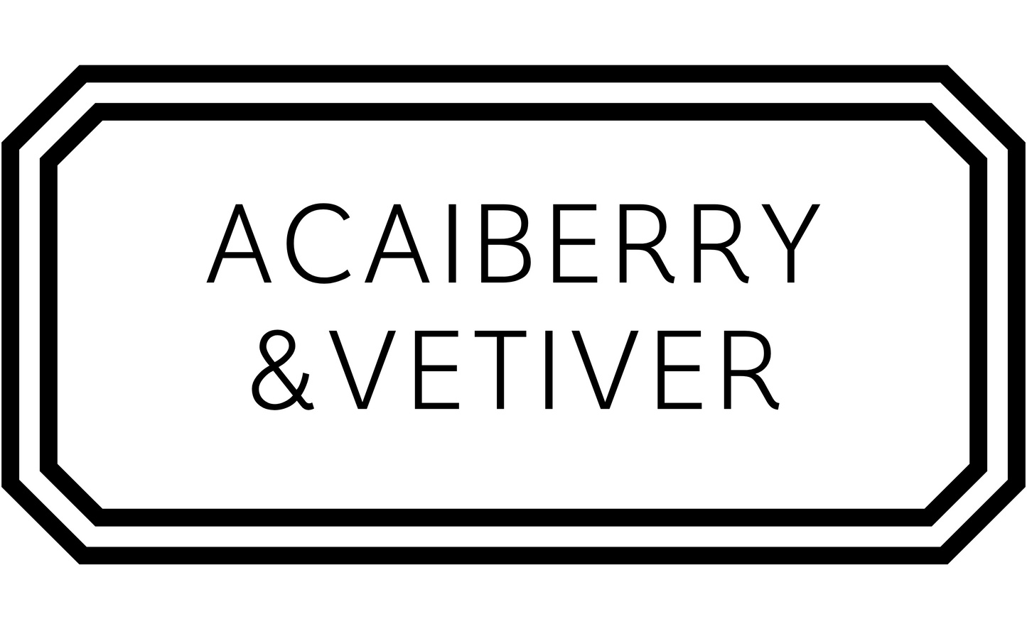 Just the candle - Acaiberry and Vetiver