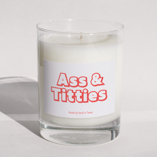 Ass & Titties - Naughty Candle