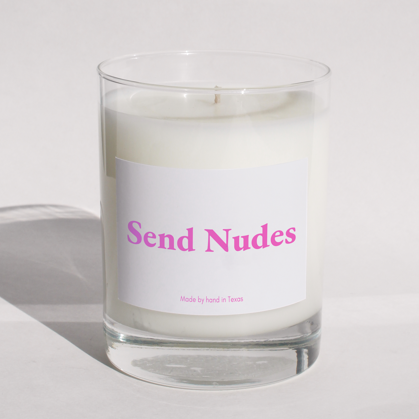 Send Nudes (Pink) - Naughty Candle