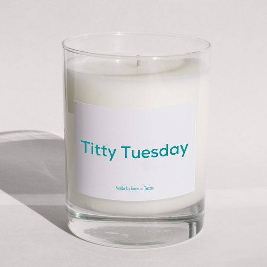 Titty Tuesday - Naughty Candle